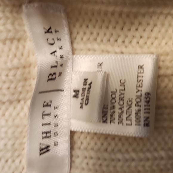 WHBM Rabbit fur vest - Picture 3 of 5